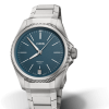 Oris ProPilot X Calibre 400 39MM med kasse og lenke i Titan. Blå tallskive. Referanse: 01 400 7778 7155-07 7 20 01TLC / 40077787155MB.