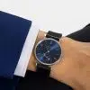 NOMOS Glashütte Tangente Neomatik Blue Gold Ref. 191 - Bilde 4