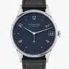 NOMOS Glashütte Minimatik 39 Date Blue