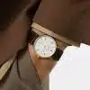 NOMOS Glashütte Tangente Gold Neomatik Doré 35mm Ref. 162 - Bilde 8