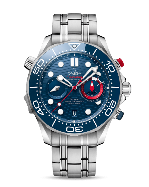 Omega Seamaster Diver 300M Co-Axial Master Chronometer Chronograph 44MM America´s Cup