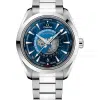 Omega Seamaster Aqua Terra 150M Co-Axial Master Chronometer GMT Wordtimer