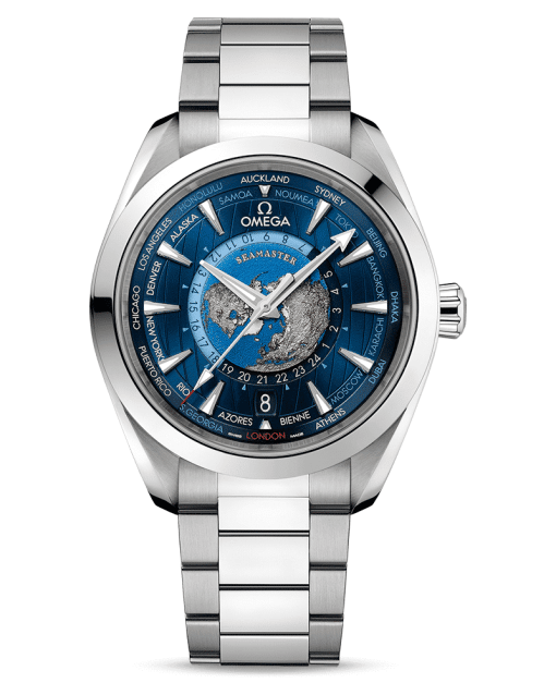 Omega Seamaster Aqua Terra 150M Co-Axial Master Chronometer GMT Wordtimer