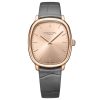 Produktbilde av Raymond Weil Toccata Heritage 38mm med kobber urskive på grå skinnrem. Ref. 2280-PC5-80001