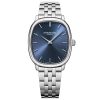 Produktbilde av Raymond Weil Toccata Heritage 38mm med blå urskive på stållenke. Ref. 2280-ST-50001