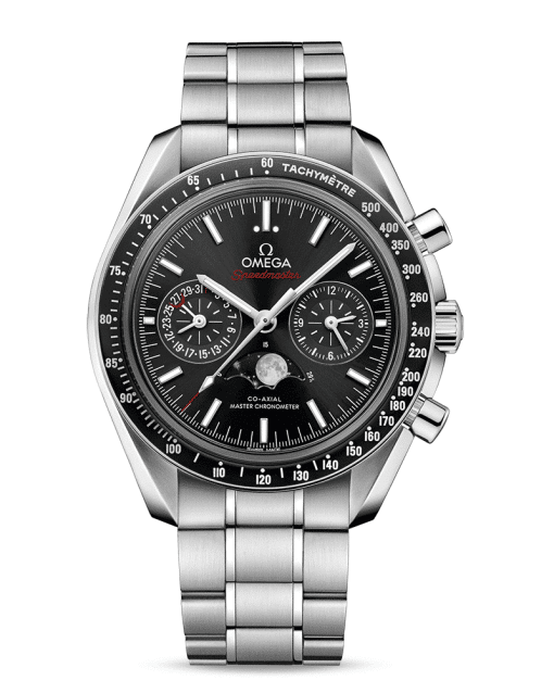 Omega Speedmaster Moonwatch Co-Axial Master Chronometer Moonphase Chronograph 44.25 MM