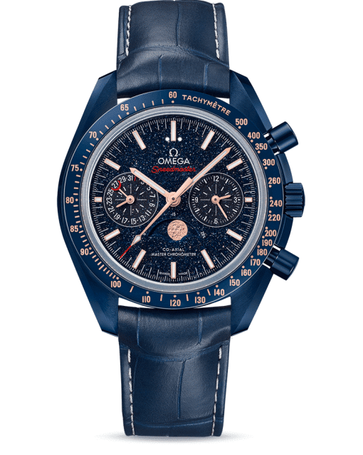 Omega Speedmaster Moonwatch Co-Axial Master Chronometer Moonphase Chronograph 44.25 MM