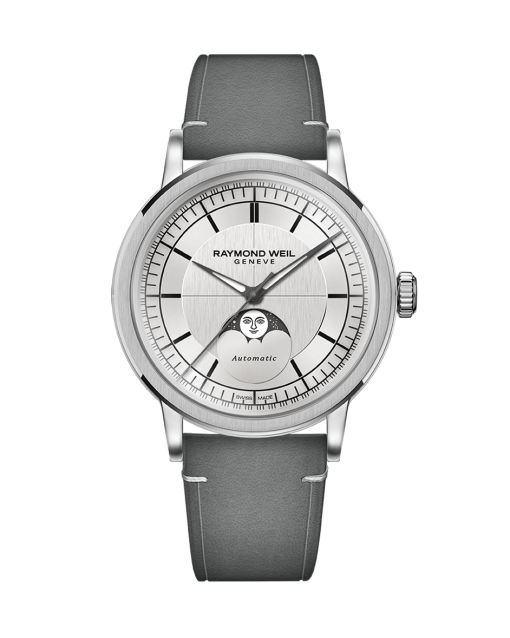 Raymond Weil Millesime Automatic Moon Phase 39.5mm - 2945-STC-65001