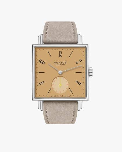 NOMOS Glashütte Tetra Ochra 30x30mm Ref. 437