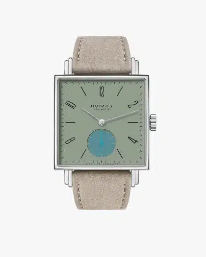NOMOS Glashütte Tetra Salvia 30x30mm Ref. 439