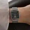 NOMOS Glashütte Tetra Basalt 30x30mm Ref. 440 - Bilde 9