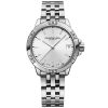 Produktbilde av Raymond Weil Tango Classic Ladies 30mm med sølv urskive på stållenke. Ref. 5960-ST-30041.