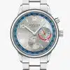 NOMOS Glashütte Club Sport Neomatik Worldtimer Silver