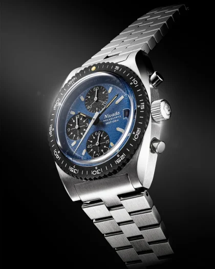 Nivada Grenchen Autochron Blue Mecaquartz - Bilde 2