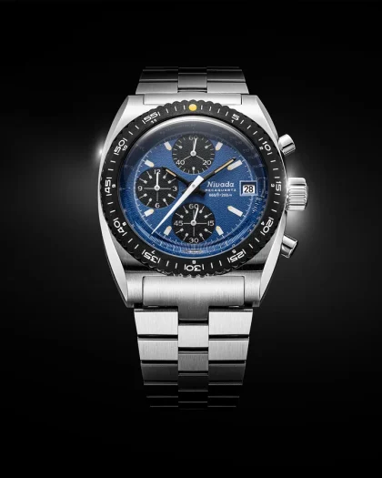 Nivada Grenchen Autochron Blue Mecaquartz - Bilde 6