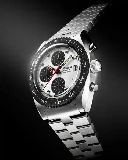 Nivada Grenchen Autochron Panda Mecaquartz - Bilde 2