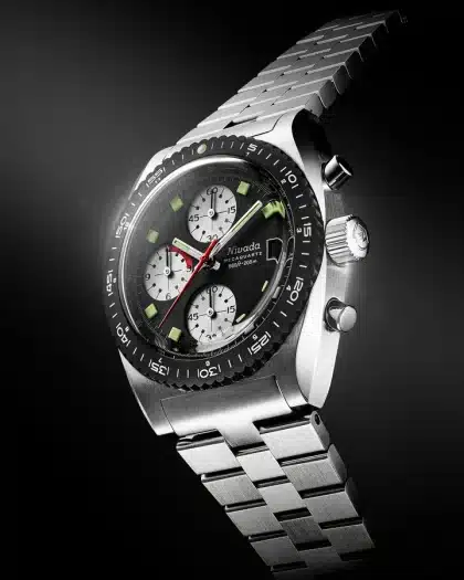 Nivada Grenchen Autochron Reverse Panda Mecaquartz - Bilde 2