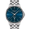Produktbilde av Certina DS-8 Gent 40mm med blå urskive på stållenke. Ref. C045.410.44.041.00.