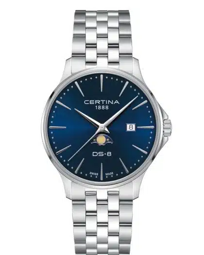 Certina DS-8 Moonphase Gent 38mm - C045.423.11.041.00