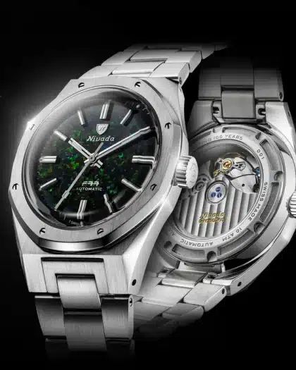 Nivada Grenchen F77 MKII Black Opal - 100 Years - 38MM - Bilde 4