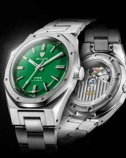 Nivada Grenchen F77 MKII Jade - 100 Years - 38MM - Bilde 4
