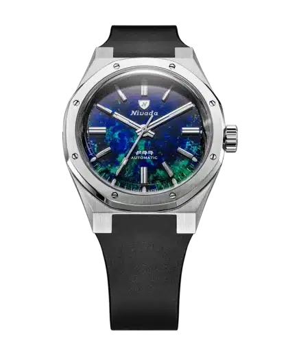 Nivada Grenchen F77 MKII Azurite - 100 Years - 38MM - Bilde 9