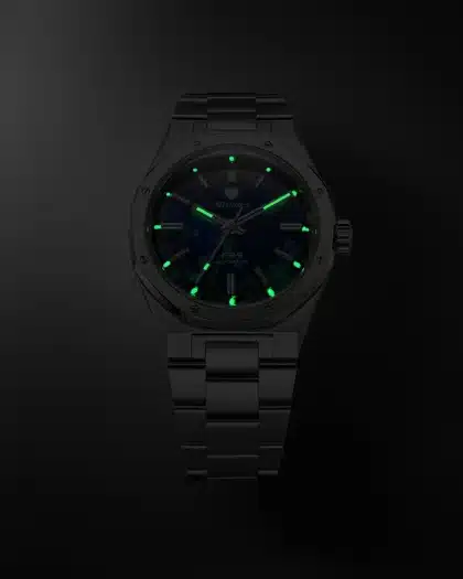 Nivada Grenchen F77 MKII Azurite - 100 Years - 38MM - Bilde 5