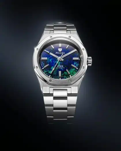 Nivada Grenchen F77 MKII Azurite - 100 Years - 38MM - Bilde 3
