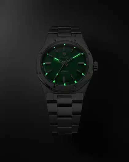 Nivada Grenchen F77 MKII Jade - 100 Years - 38MM - Bilde 5