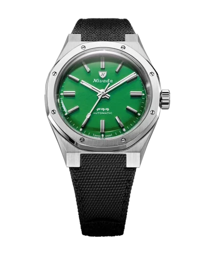 Nivada Grenchen F77 MKII Jade - 100 Years - 38MM - Bilde 8