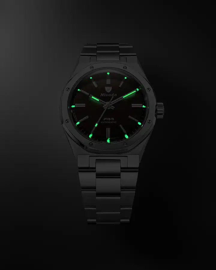Nivada Grenchen F77 MKII Smokey Quartz - 100 Years - 38MM - Bilde 4