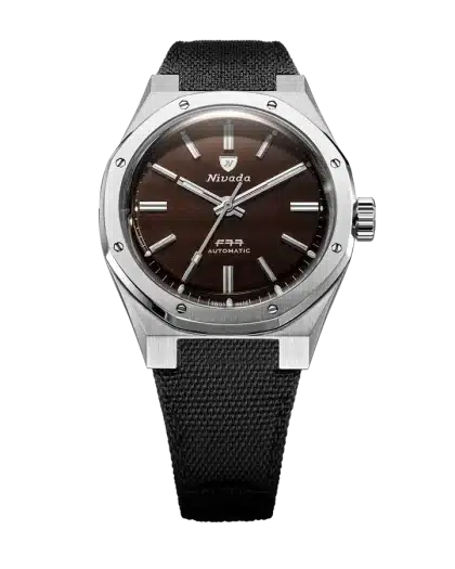 Nivada Grenchen F77 MKII Smokey Quartz - 100 Years - 38MM - Bilde 8
