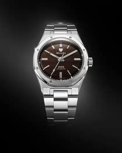 Nivada Grenchen F77 MKII Smokey Quartz - 100 Years - 38MM - Bilde 3