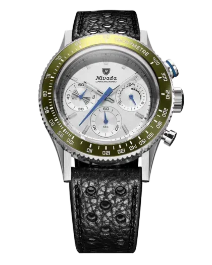 Nivada Grenchen Chronoking Mechaquartz Racing Grey