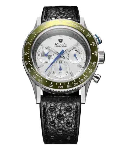 Nivada Grenchen Chronoking Mechaquartz Racing Grey - Bilde 16