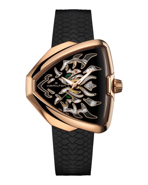 Hamilton Ventura Elvis80 Skeleton Auto 42mm x 45mm - H24525332