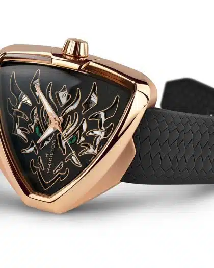 Hamilton Ventura Elvis80 Skeleton Auto 42mm x 45mm - H24525332 - Bilde 3