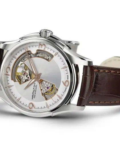 Hamilton Jazzmaster Open Heart Auto 40mm - H32565555 - Bilde 3