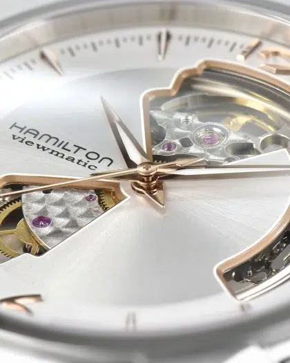 Hamilton Jazzmaster Open Heart Auto 40mm - H32565555 - Bilde 5