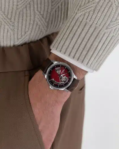 Hamilton Jazzmaster Open Heart Auto 40mm - H32675570 - Bilde 6