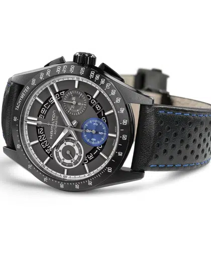 Hamilton Jazzmaster Performer AutoChrono 42mm - H36646780 - Bilde 3