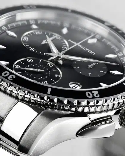 Hamilton Jazzmaster Seaview Chrono Quartz 44mm - H37512131 - Bilde 3