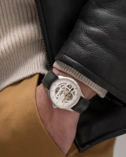 Hamilton Jazzmaster Skeleton Auto 40mm - H42535810 - Bilde 6