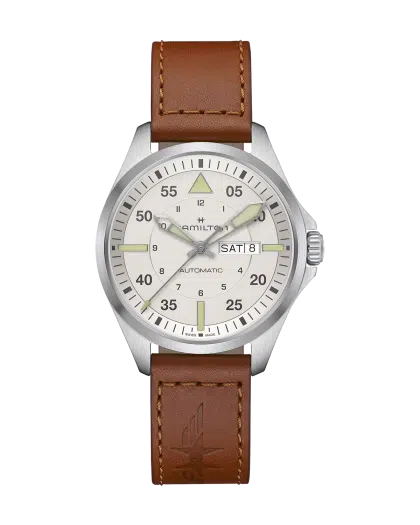Hamilton Khaki Aviation Pilot Day Date Auto 42MM - H64635550