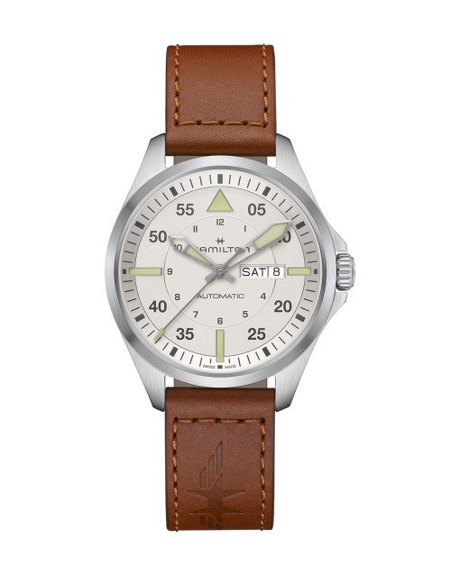 Hamilton Khaki Aviation Pilot Day Date Auto 42MM - H64635550