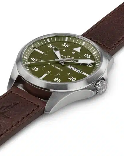 Hamilton Khaki Aviation Pilot Day Date Auto 42MM - H64635560 - Bilde 3