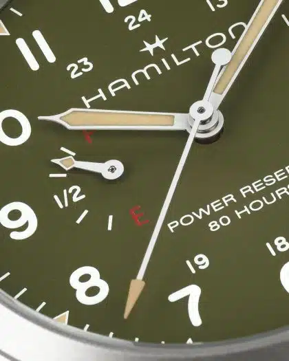 Hamilton Khaki Field Power Reserve 40mm - H69509160 - Bilde 2