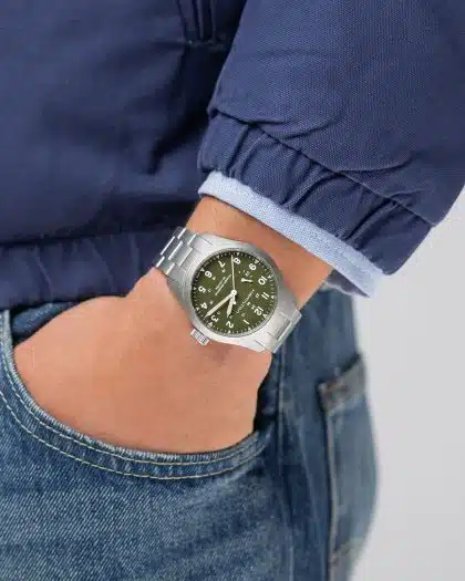 Hamilton Khaki Field Power Reserve 40mm - H69509160 - Bilde 6