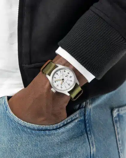 Hamilton Khaki Field Mechanical Power Reserve 40mm - H69509910 - Bilde 6