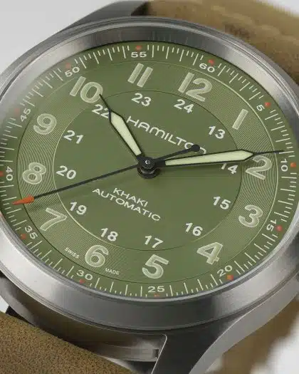Hamilton Khaki Field Tatanium Auto 38MM - H70205860 - Bilde 4